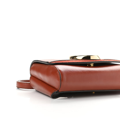 Chloe Calfskin Suede C Belt Bag Sepia Brown 5 of 8