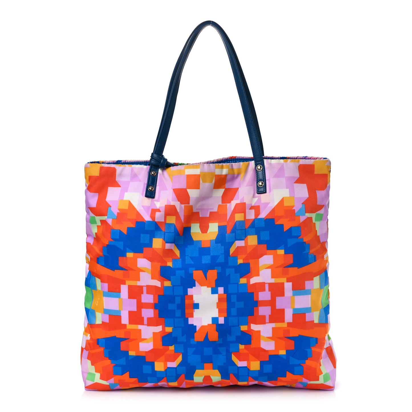 Nylon Printed CC Tote Multicolor