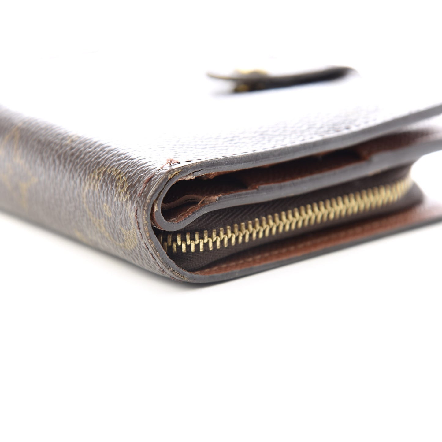 Monogram Compact Zippe Zipped Wallet