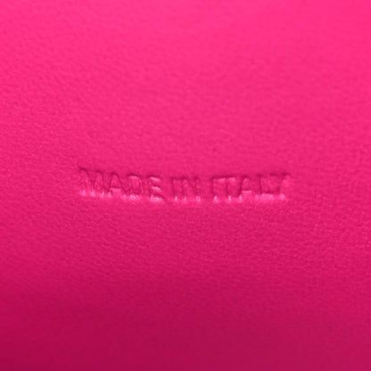 Balenciaga Shiny Calfskin Crocodile Embossed Hourglass Top Handle Bag XS Lipstick Pink 7 of 11