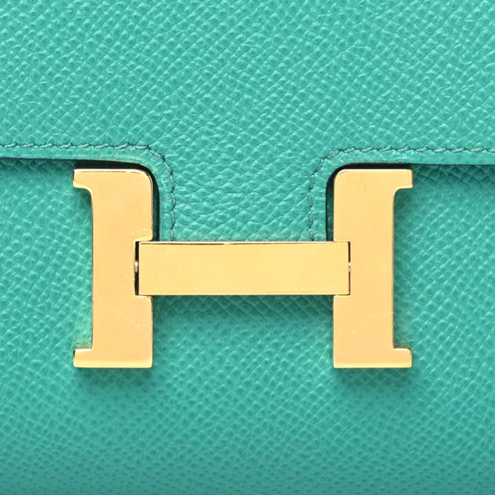 Hermes Epsom Constance Long To Go Wallet Vert Verone 6 of 9