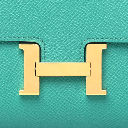 Hermes Epsom Constance Long To Go Wallet Vert Verone 6 of 9
