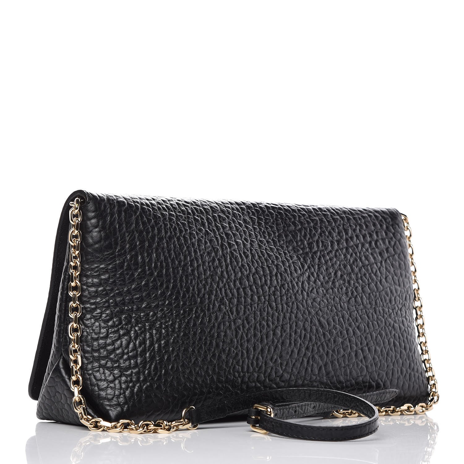Burberry Signature Grain Medium Mildenhall Crossbody Bag Black 3 of 9