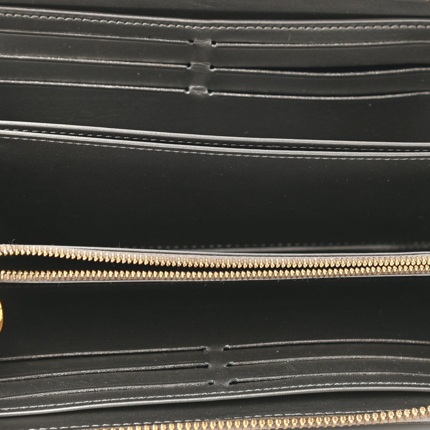 Vernis Zippy Wallet Gris Metal