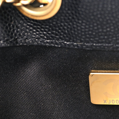 Chanel Caviar Quilted Small Chanel 25 Handbag Black 7 of 12