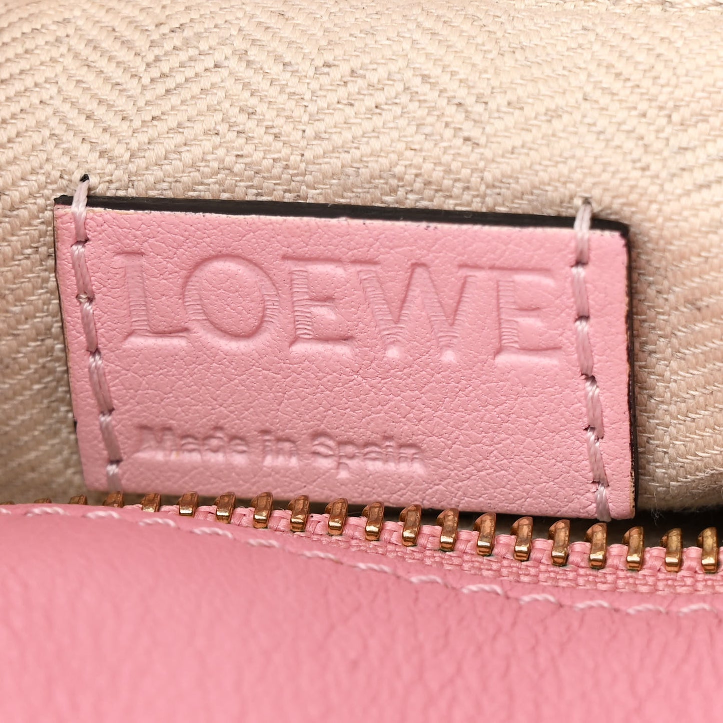 Calfskin Small Puzzle Bag Rosa