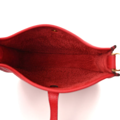 Hermes Taurillon Clemence Evelyne TPM Rouge Garance 5 of 9