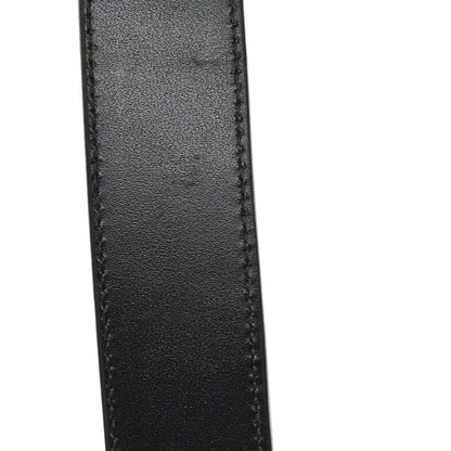 Gucci Metallic Moon Calfskin Tiger Head 35mm Belt 80 32 Bronze 5 of 5