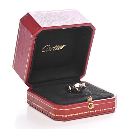 Cartier 18K Yellow Gold Diamond 4mm LOVE Wedding Band Ring 49 4.75 5 of 5