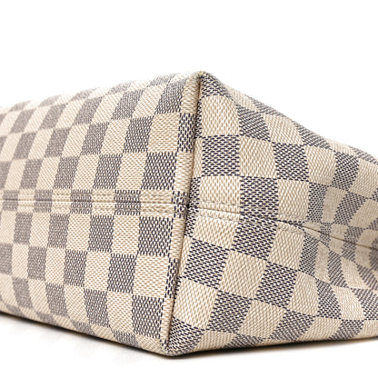 Louis Vuitton Damier Azur Graceful PM Rose Ballerine 9 of 9