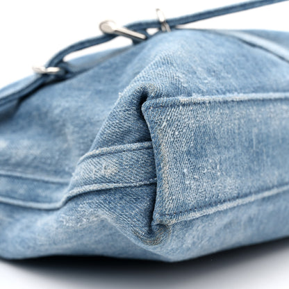Givenchy Washed Denim Medium Voyou Bag Medium Blue 9 of 12