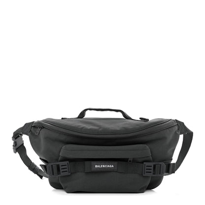 Balenciaga Recycled Casual Nylon Large Army Beltpack Grey 1 of 12
