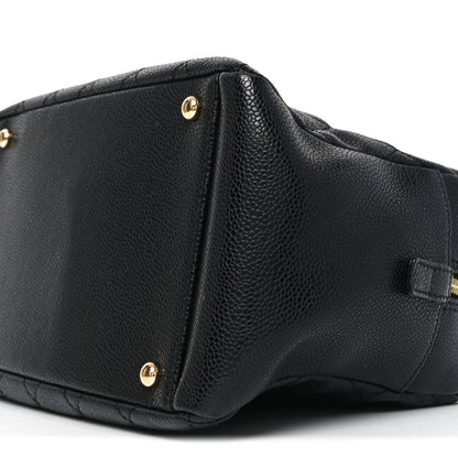 Chanel Caviar Quilted Petit Timeless Tote PTT Black 10 of 10