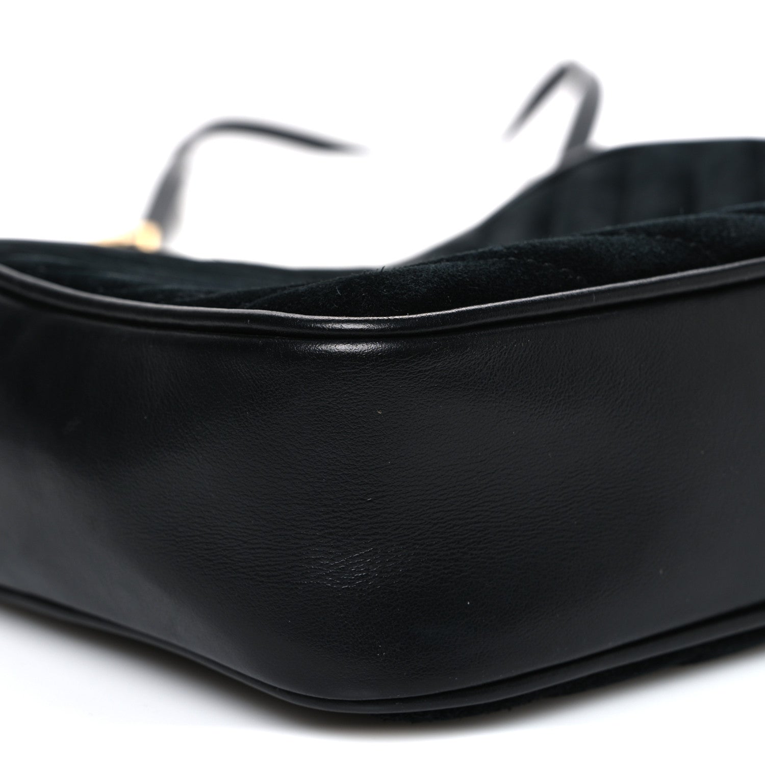 Saint Laurent Suede Calfskin Monogram Lou Camera Bag Black 9 of 12