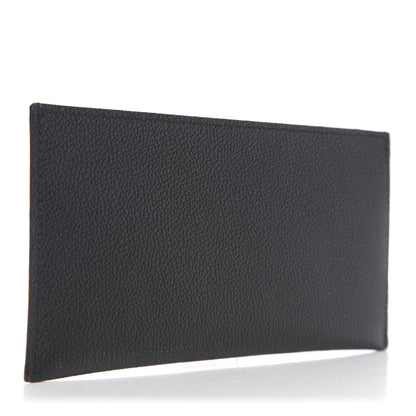 Louis Vuitton Calfskin Felicie Chain Wallet Card Holder Insert Black 2 of 5