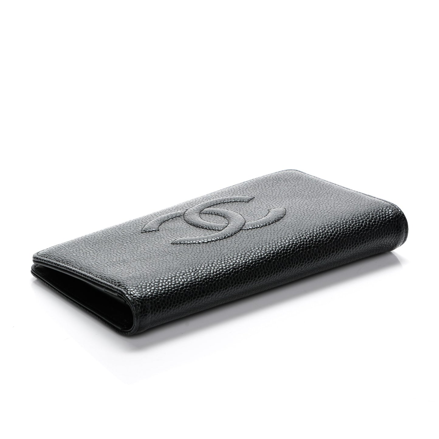 Caviar Timeless CC Yen Wallet Black