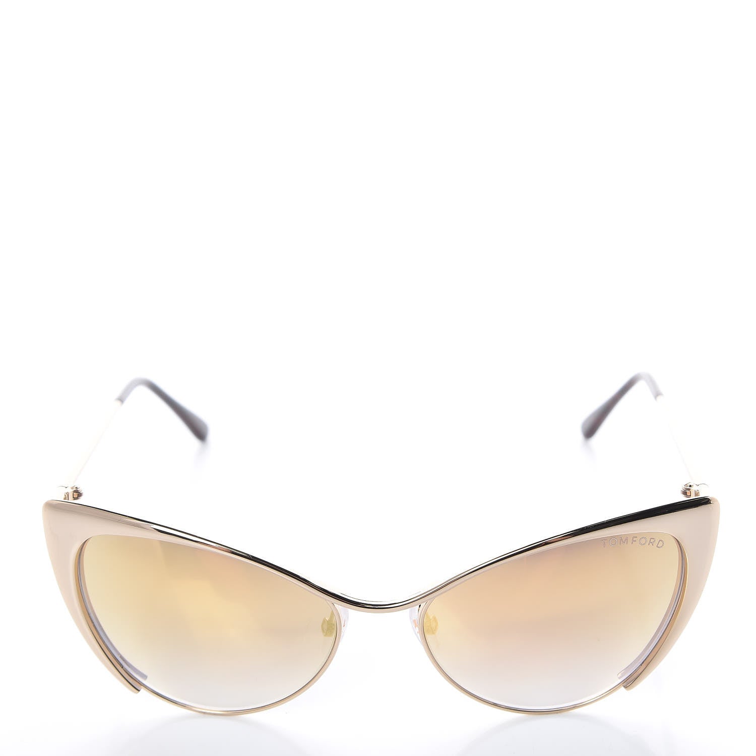 Tom Ford Nastasya Cat Eye Sunglasses TF304 Gold 4 of 7