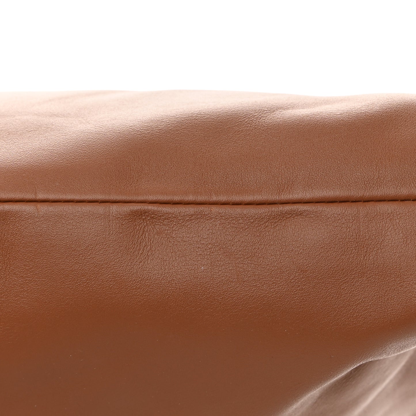 Soft Calfskin Tote Cognac