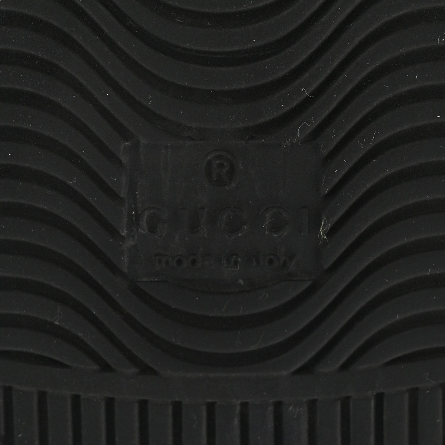 Gucci Calfskin GG Tennis Embossed Mens Ace Sneakers 10 Black 7 of 22