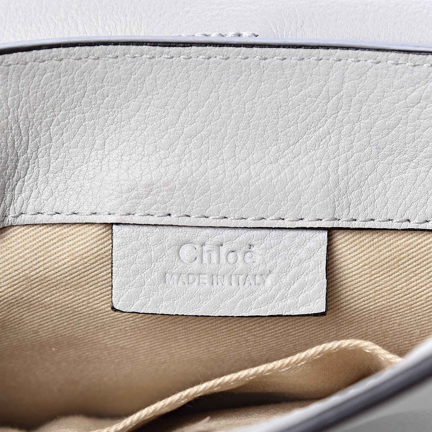 Chloe Suede Calfskin Mini Faye Backpack Airy Grey 6 of 14