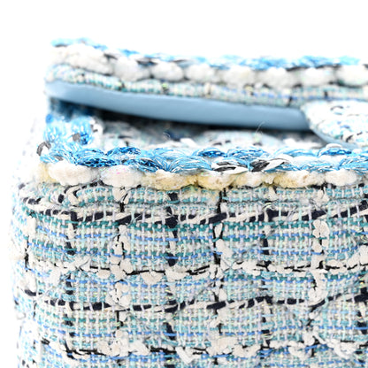 Chanel Tweed Braid Mini Flap Blue White 11 of 11