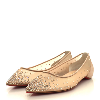 Christian Louboutin Crystal Strass Follies Flats 36.5 3 of 8