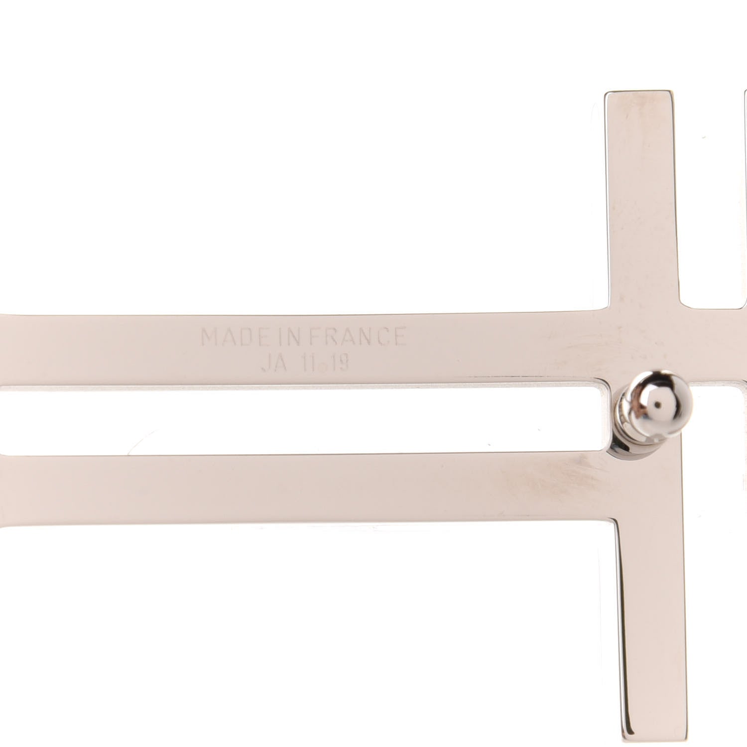 Hermes Box Togo 32mm Au Carre H Belt 80 Black Chocolate 5 of 7