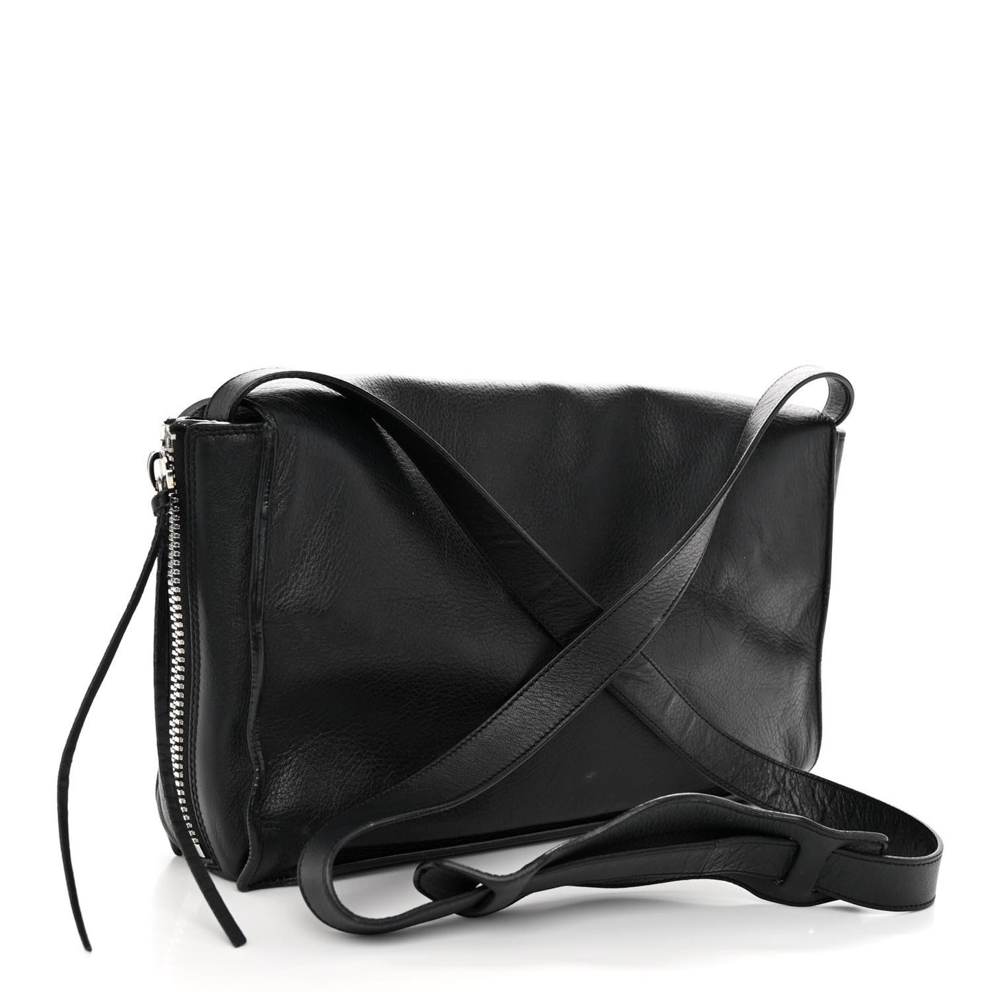 Calfskin Papier Sight Clutch Black