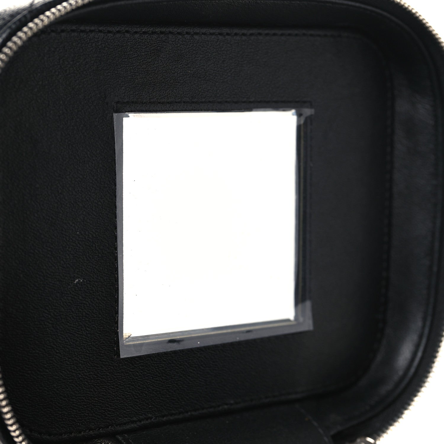 Chanel Caviar Quilted Small Top Handle Vanity Case With Chain Black 7 of 9