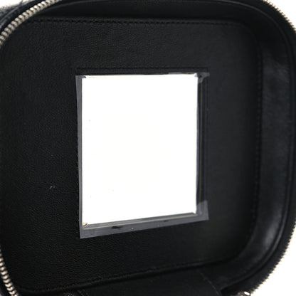 Chanel Caviar Quilted Small Top Handle Vanity Case With Chain Black 7 of 9