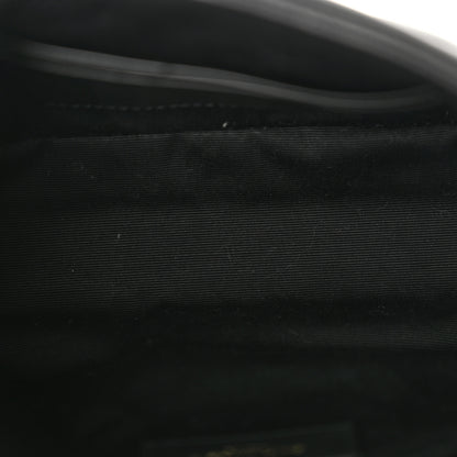 Saint Laurent Lambskin Quilted Toy Loulou Puffer Monogram Chain Satchel Black 11 of 11