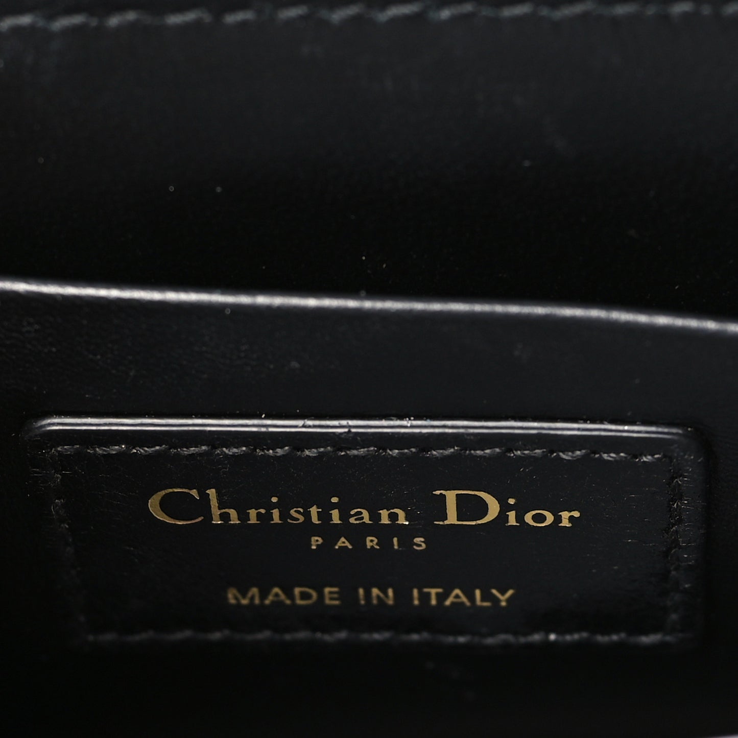 Crackled Lambskin 30 Montaigne Box Bag Black