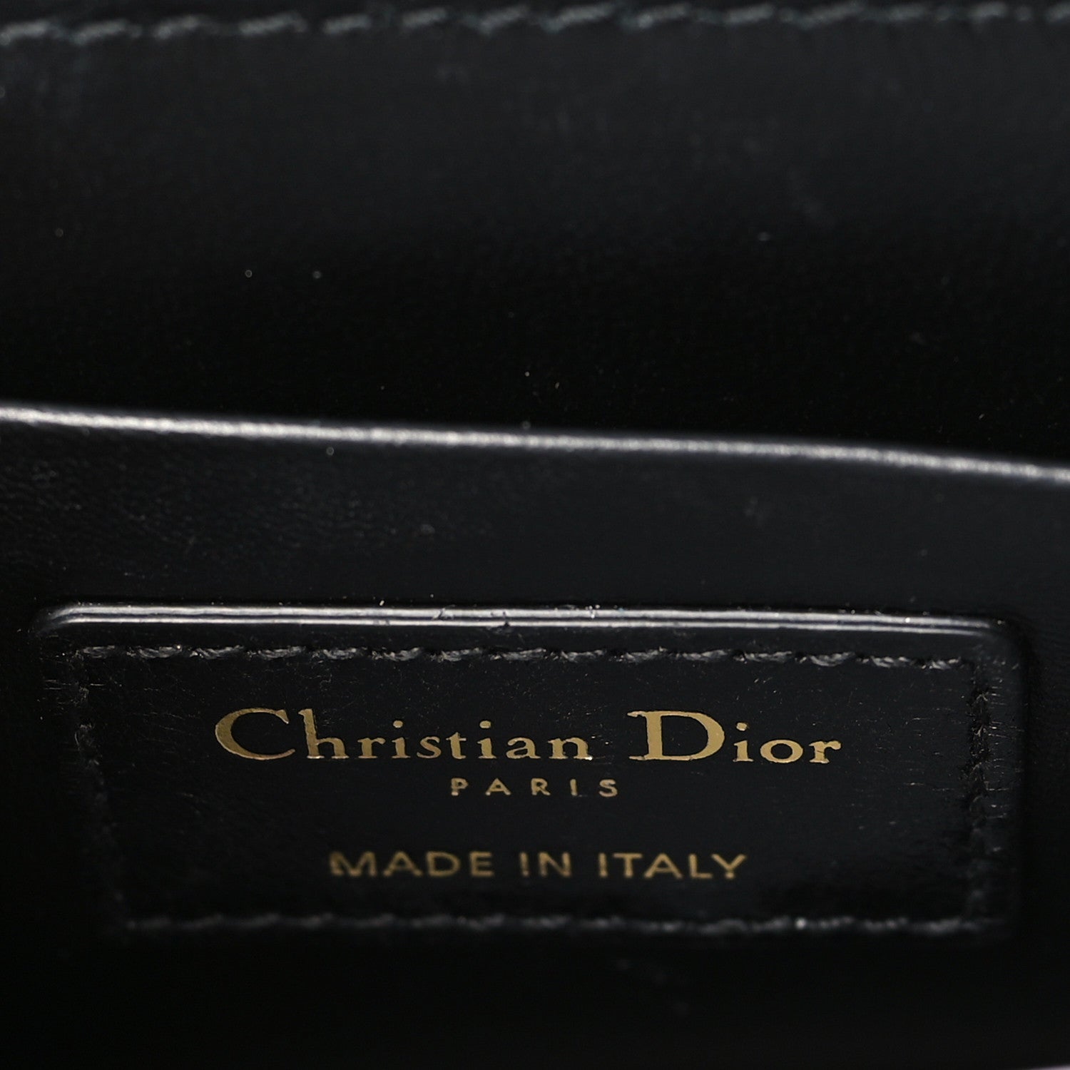 Christian Dior Crackled Lambskin 30 Montaigne Box Bag Black 6 of 8