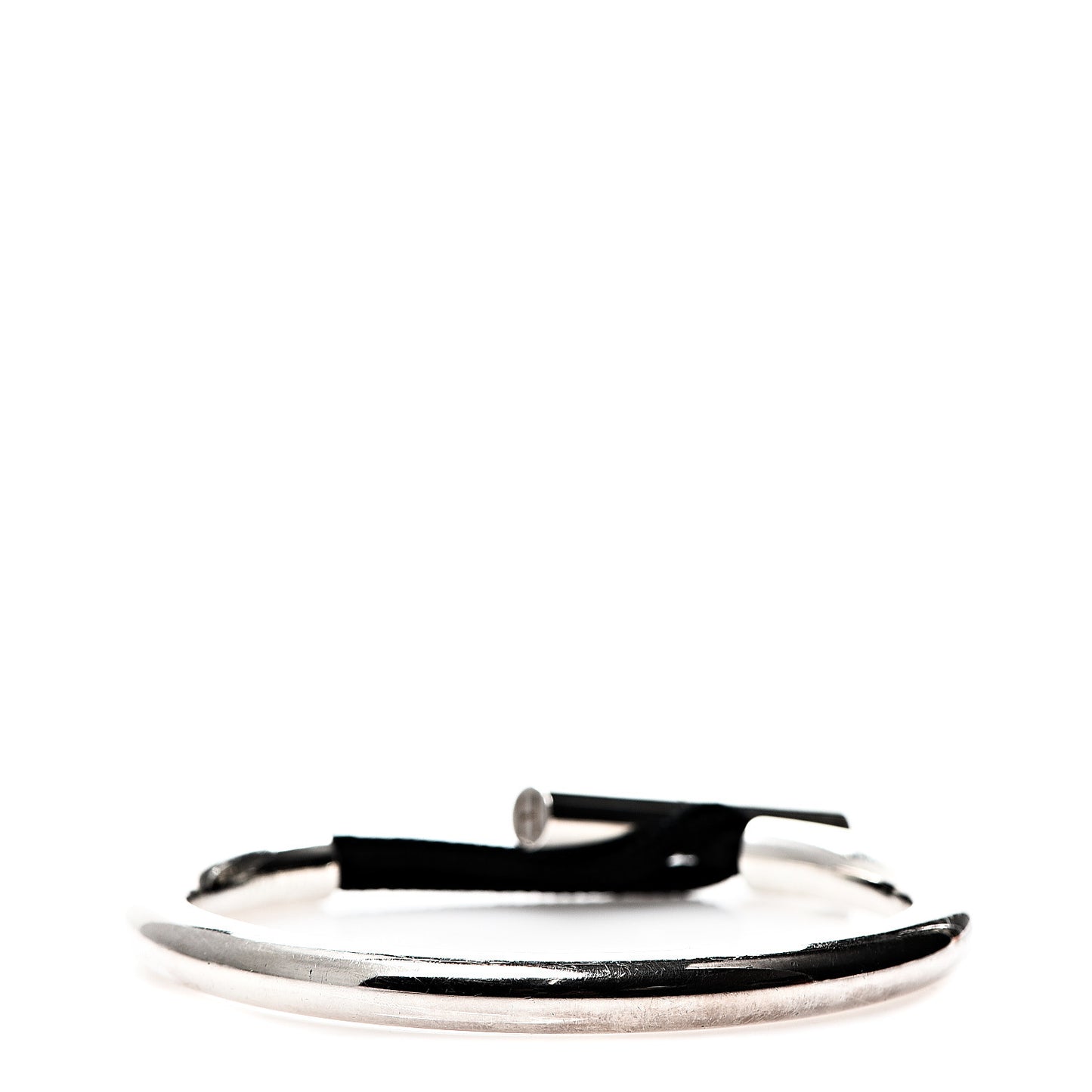 Sterling Silver Fregate Bracelet SM Black