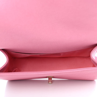 Chanel Caviar Quilted Medium Boy Flap Light Pink 5 of 9