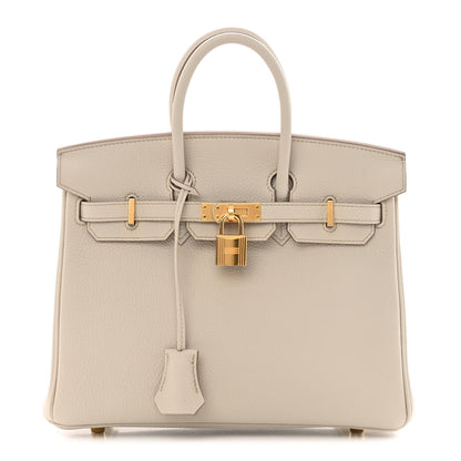 Hermes Togo Birkin 25 Beton 1 of 12