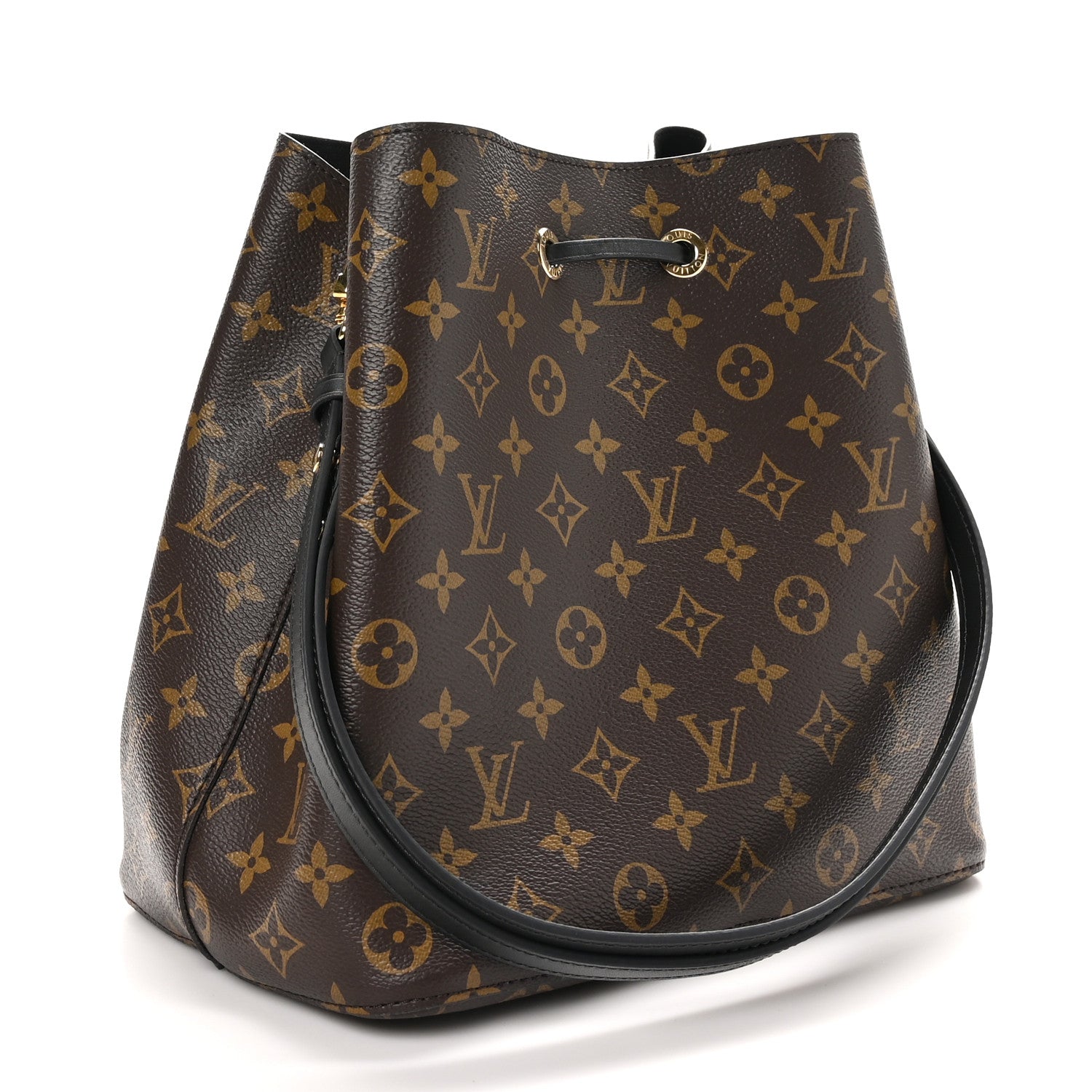 Louis Vuitton Monogram Neonoe MM Black 2 of 10