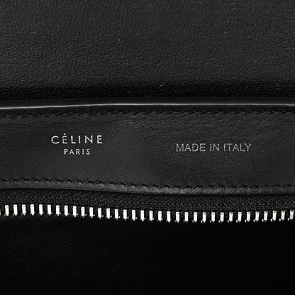Celine Shiny Goatskin Small Trapeze Black 5 of 9