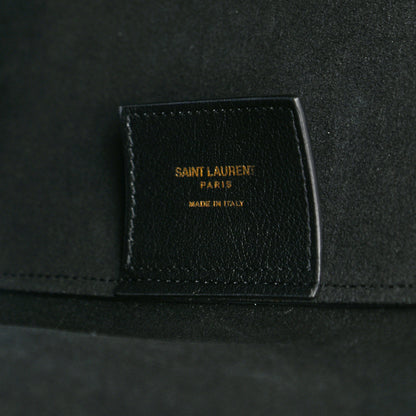 Saint Laurent Calfskin Large Shopping Tote Black 6 of 10