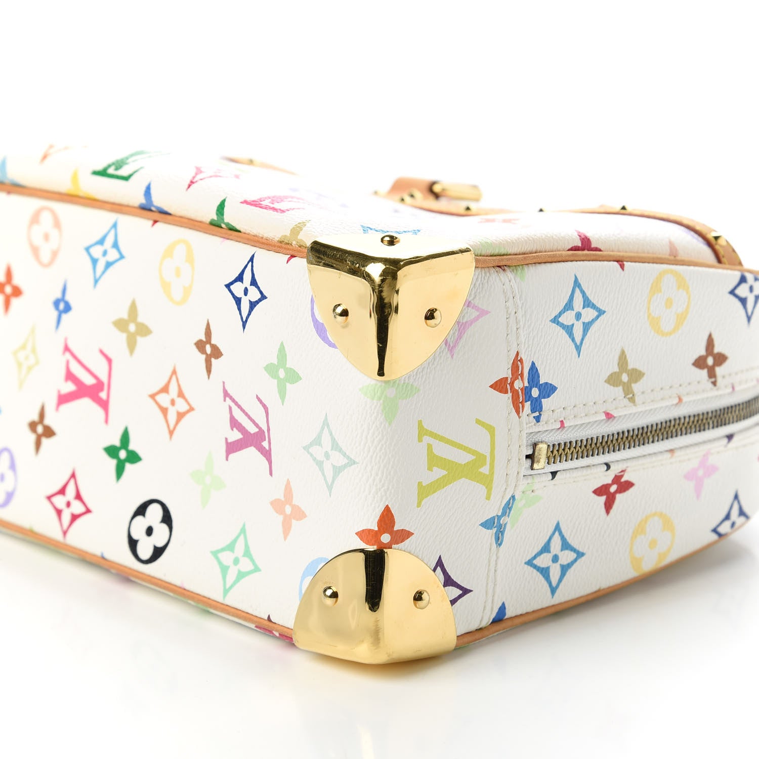 Louis Vuitton Monogram Multicolor Trouville White 7 of 9