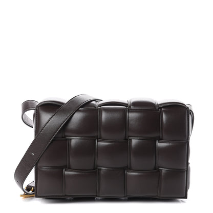 Bottega Veneta Nappa Maxi Intreccio Padded Cassette Crossbody Bag Fondente 1 of 8