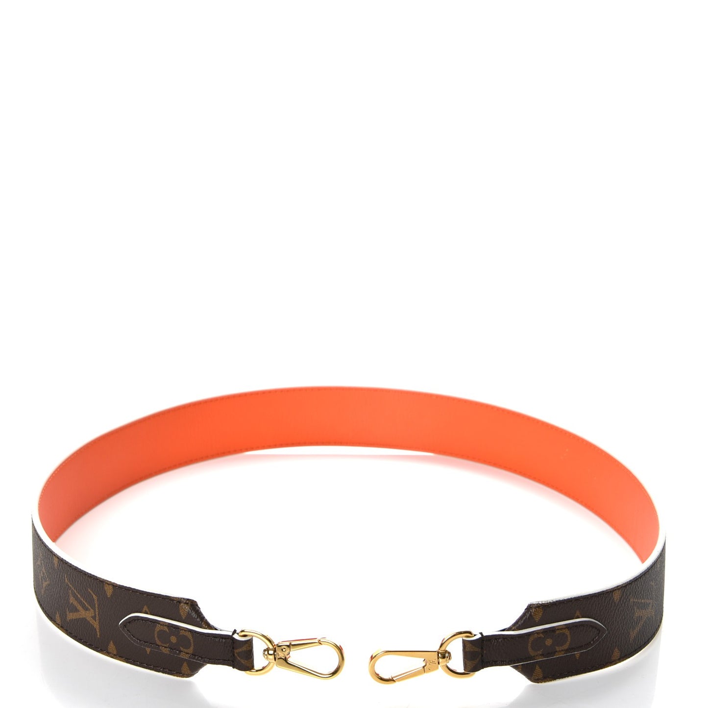 Monogram Bandouliere Shoulder Strap Orange