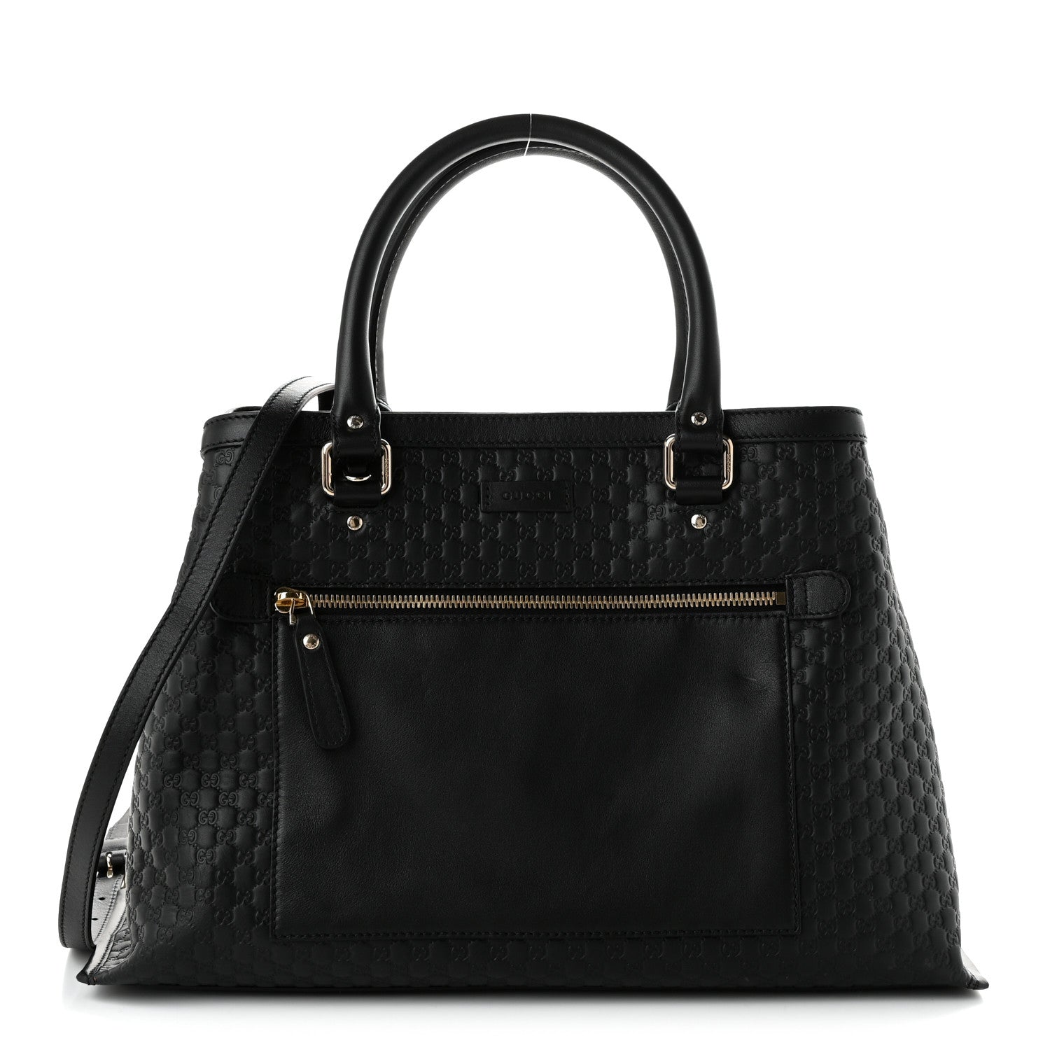 Gucci Soft Microguccissima Medium Tote Black 1 of 10