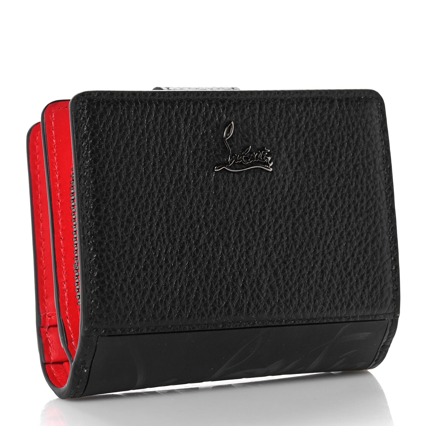 Calfskin Mini Paloma Wallet Black