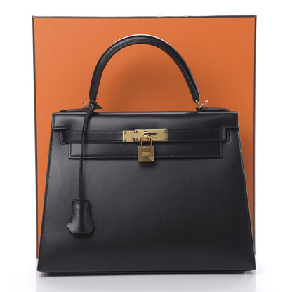 Hermes Tadelakt Kelly Sellier 28 Black 11 of 11