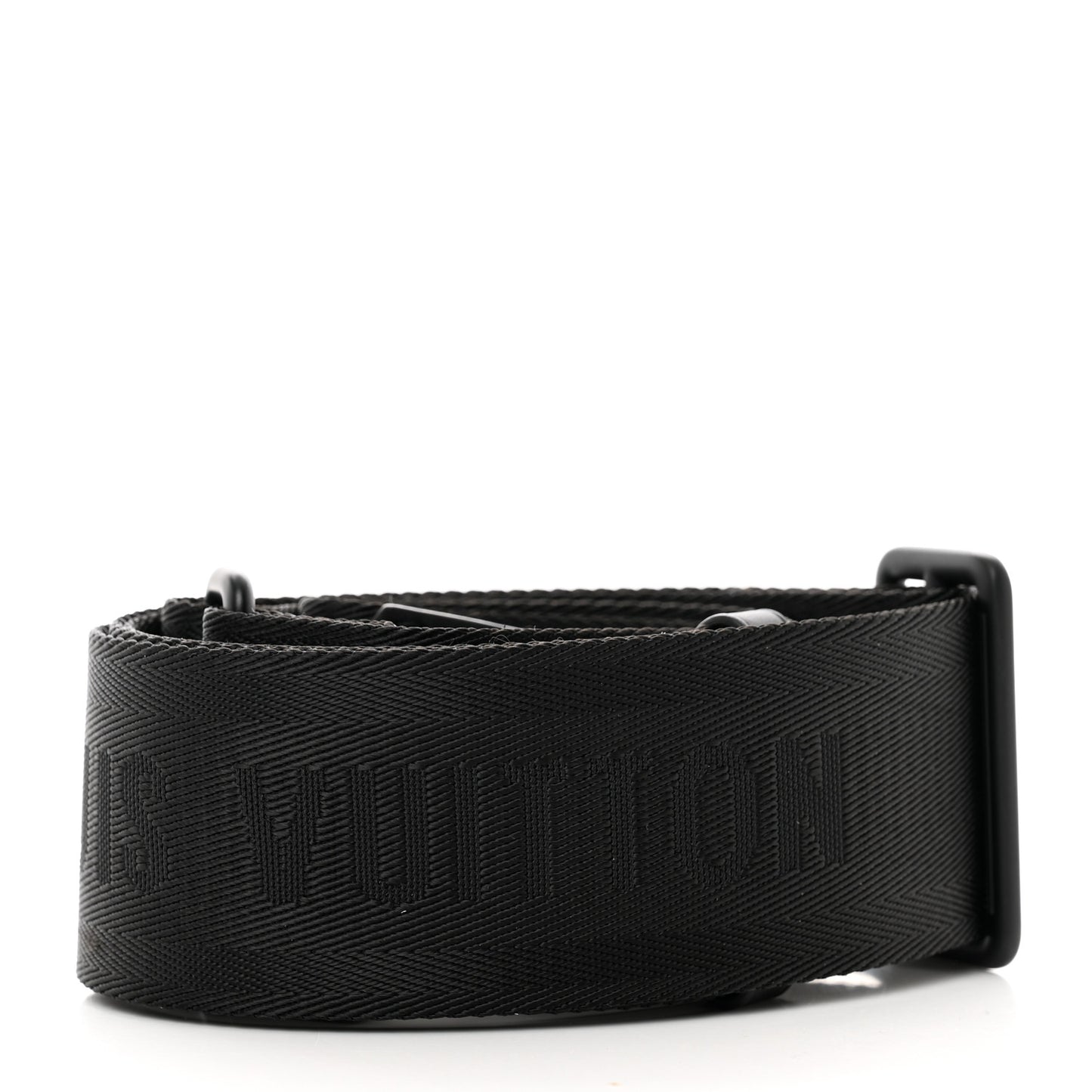 Jacquard Aerogram Shoulder Strap Black