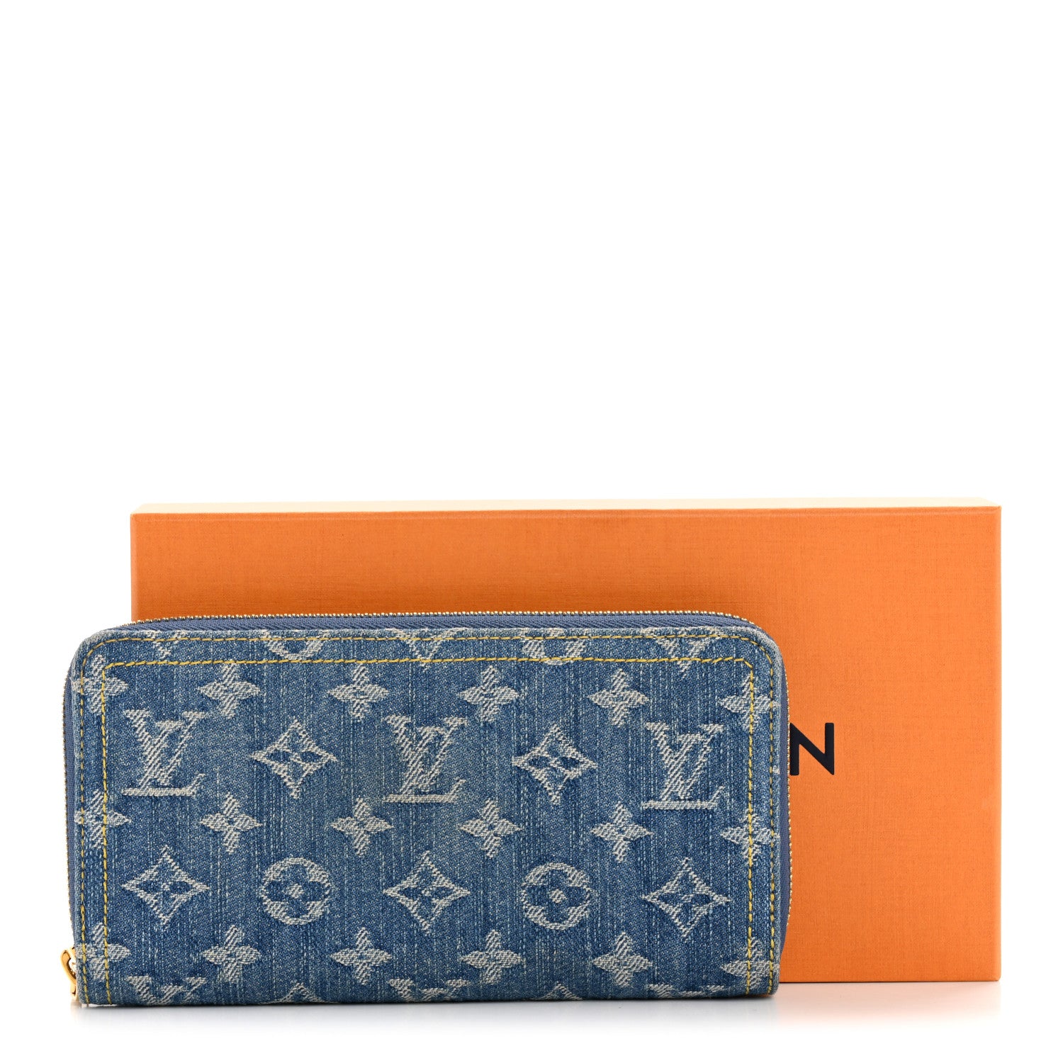 Louis Vuitton Monogram Denim Zippy Wallet Blue 1763109 – FASHIONPHILE