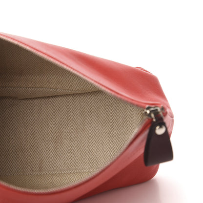 Hermes Lambskin Swift Tohubohu Pouch PM Rose Jaipur Prune 7 of 9