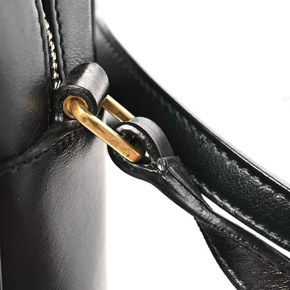 Saint Laurent Calfskin Leopard Print Monogram Lou Camera Bag Black 11 of 11