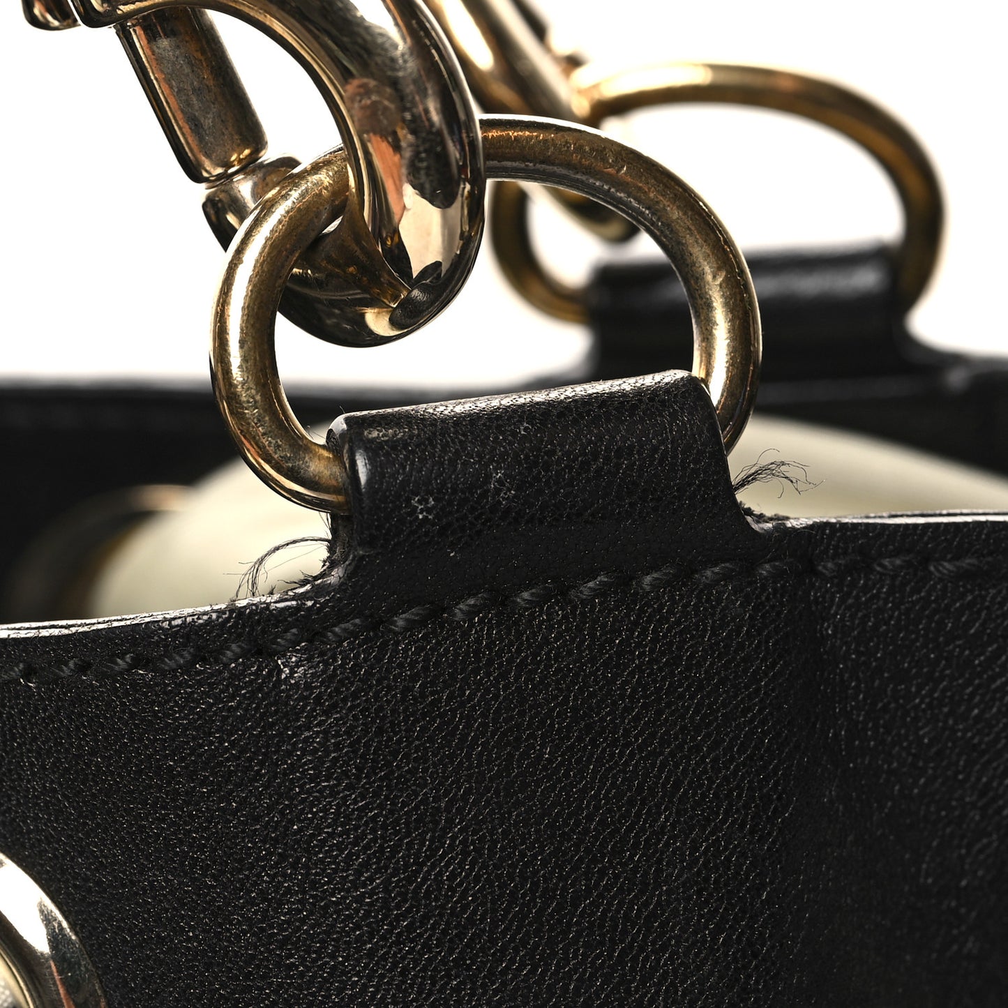 Monogram Large Positano Tote Black